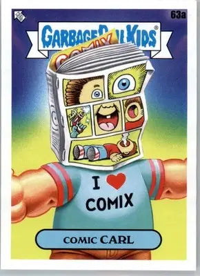 Comic Carl - 2022 Topps Garbage Pail Kids: Book Worms - #63a - Non_sport - Non-Sports Card Single