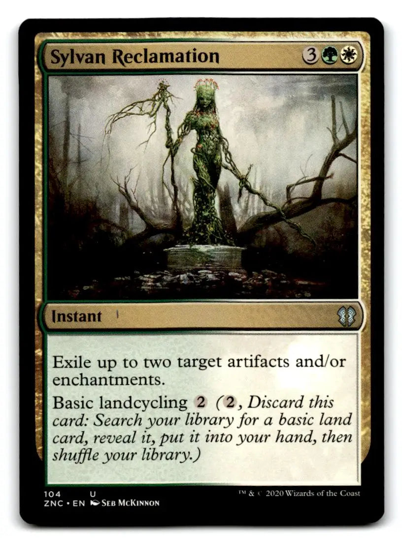 Commander: Zendikar Rising #104 Sylvan Reclamation - Magic Card Single