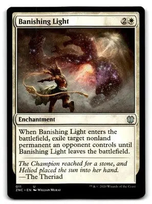 Commander: Zendikar Rising #11 Banishing Light - Magic Card Single