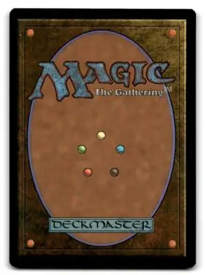 Magic The Gathering card back featuring Blighted Woodland from Commander Zendikar Rising