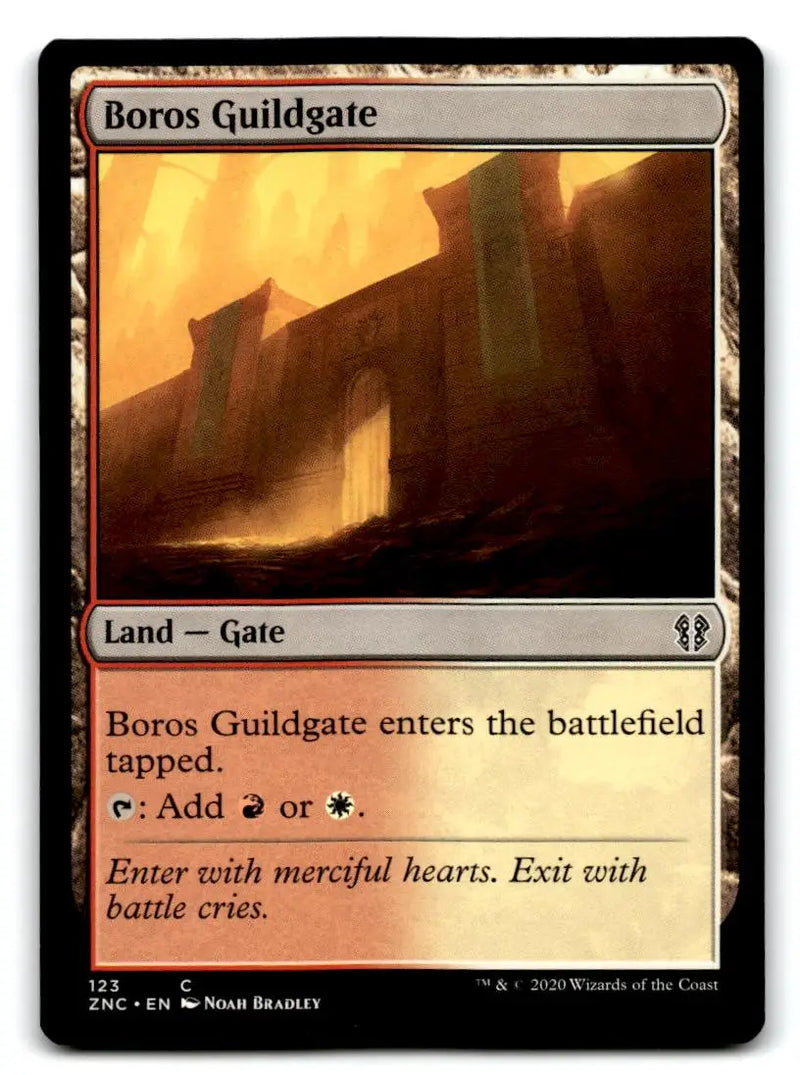 Commander: Zendikar Rising #123 Boros Guildgate - Magic Card Single