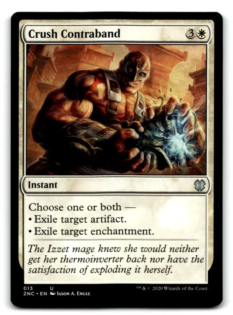 Commander: Zendikar Rising #13 Crush Contraband - Magic Card Single