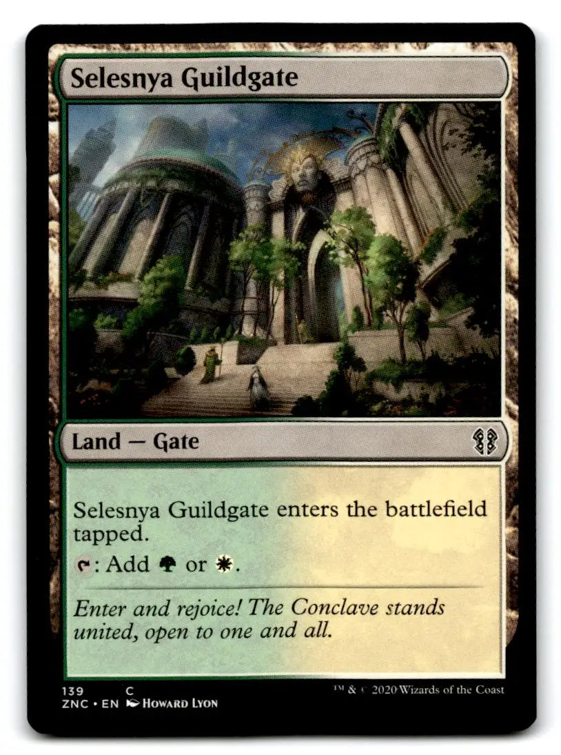 Commander: Zendikar Rising #139 Selesnya Guildgate - Magic Card Single