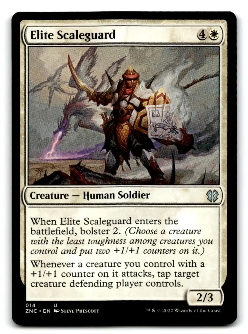 Commander: Zendikar Rising #14 Elite Scaleguard - Magic Card Single