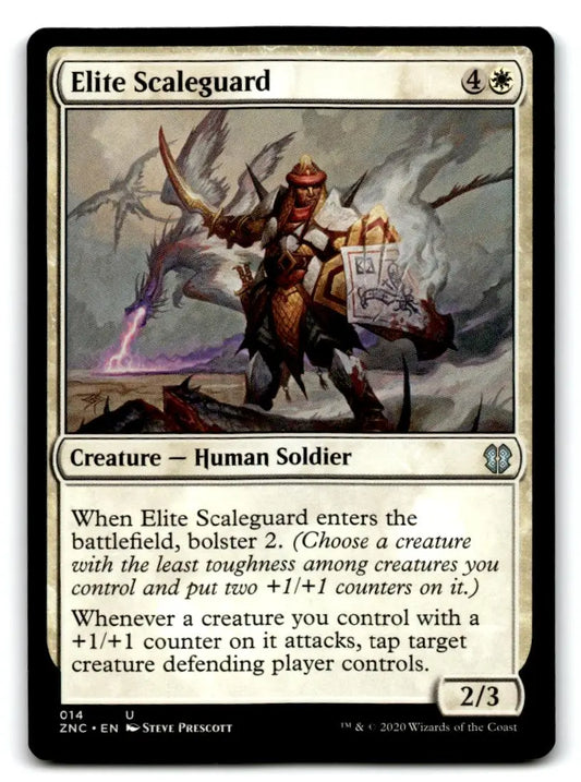Commander: Zendikar Rising #14 Elite Scaleguard - Magic Card Single
