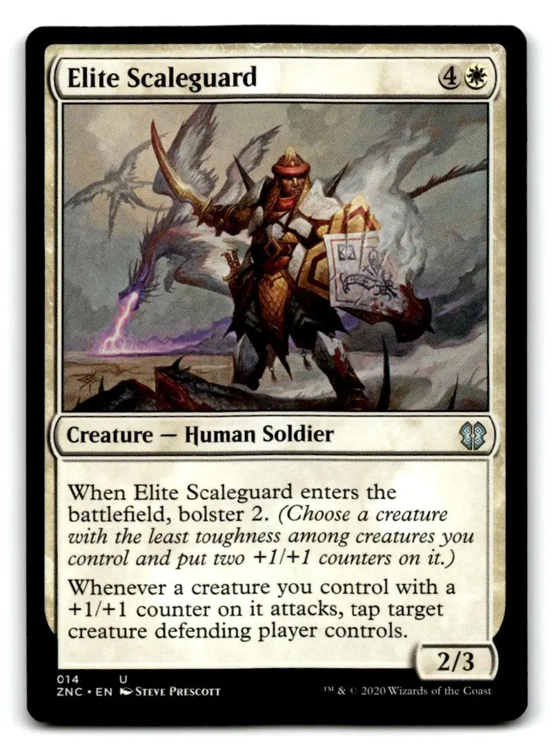 Commander: Zendikar Rising #14 Elite Scaleguard - Magic Card Single