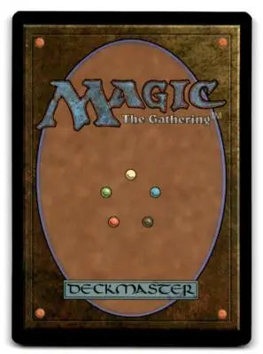 Magic The Gathering card back from Selesnya Sanctuary in Zendikar Rising trading card set