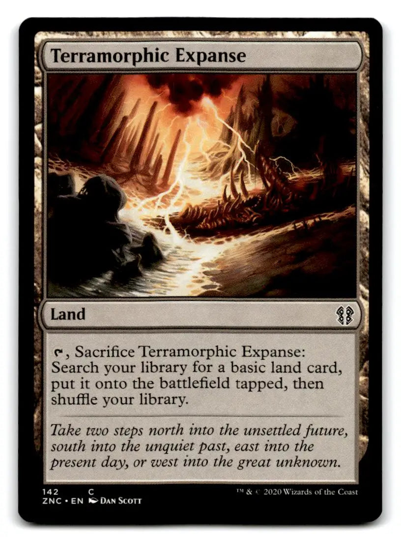 Commander: Zendikar Rising #142 Terramorphic Expanse - Magic Card Single