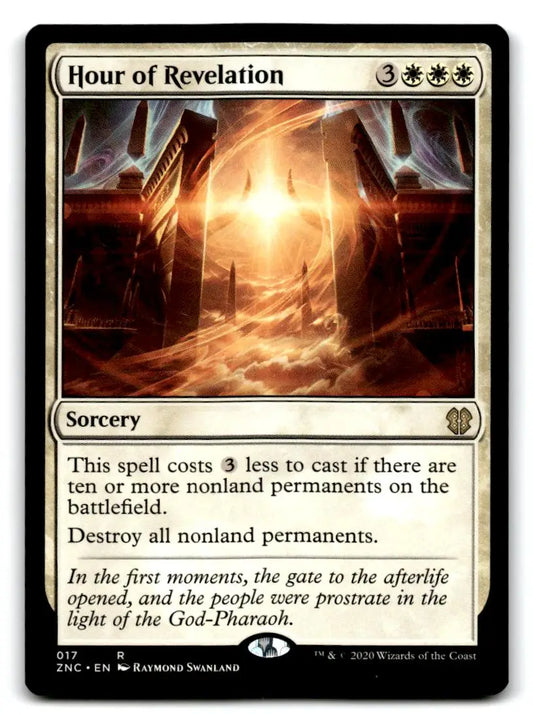 Commander: Zendikar Rising #17 Hour of Revelation - Magic Card Single
