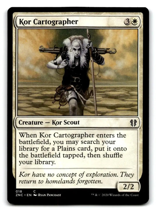 Commander: Zendikar Rising #18 Kor Cartographer - Magic Card Single