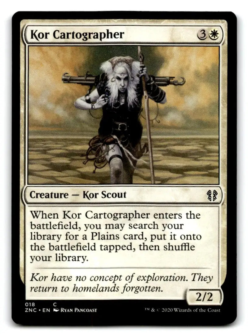 Commander: Zendikar Rising #18 Kor Cartographer - Magic Card Single