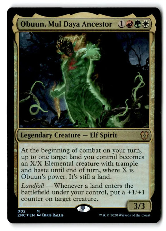 Commander: Zendikar Rising #2 Obuun Mul Daya Ancestor Foil - Magic Card Single