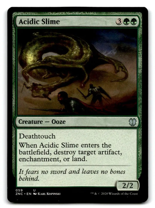 Commander: Zendikar Rising #59 Acidic Slime - Magic Card Single