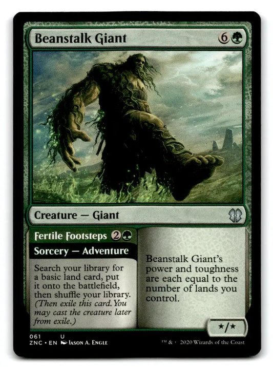 Commander: Zendikar Rising #61 Beanstalk Giant - Magic Card Single