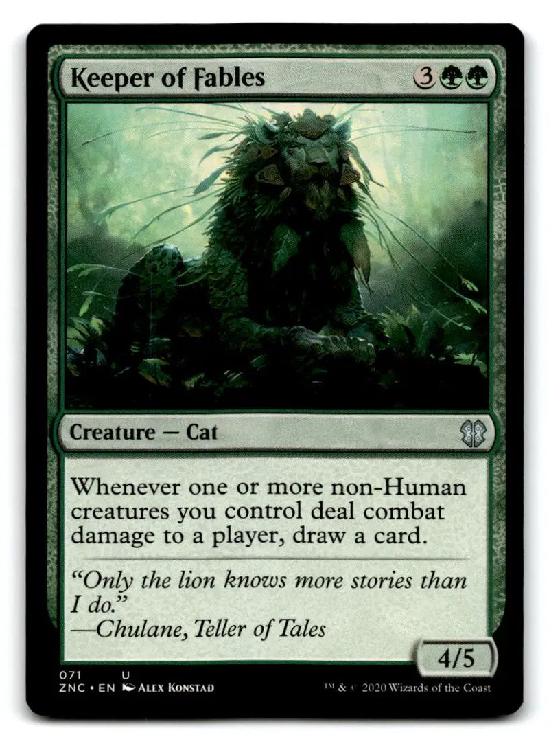 Commander: Zendikar Rising #71 Keeper of Fables - Magic Card Single