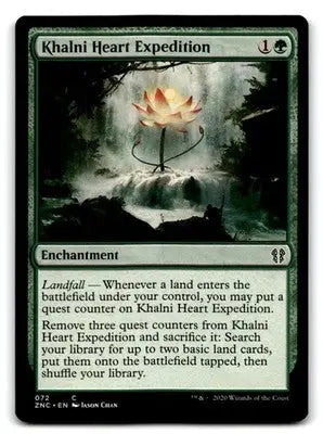 Commander: Zendikar Rising #72 Khalni Heart Expedition - Magic Card Single