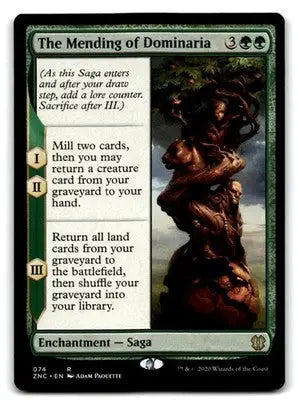 Commander: Zendikar Rising #74 The Mending of Dominaria - Magic Card Single