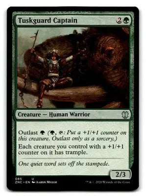 Commander: Zendikar Rising #85 Tuskguard Captain - Magic Card Single
