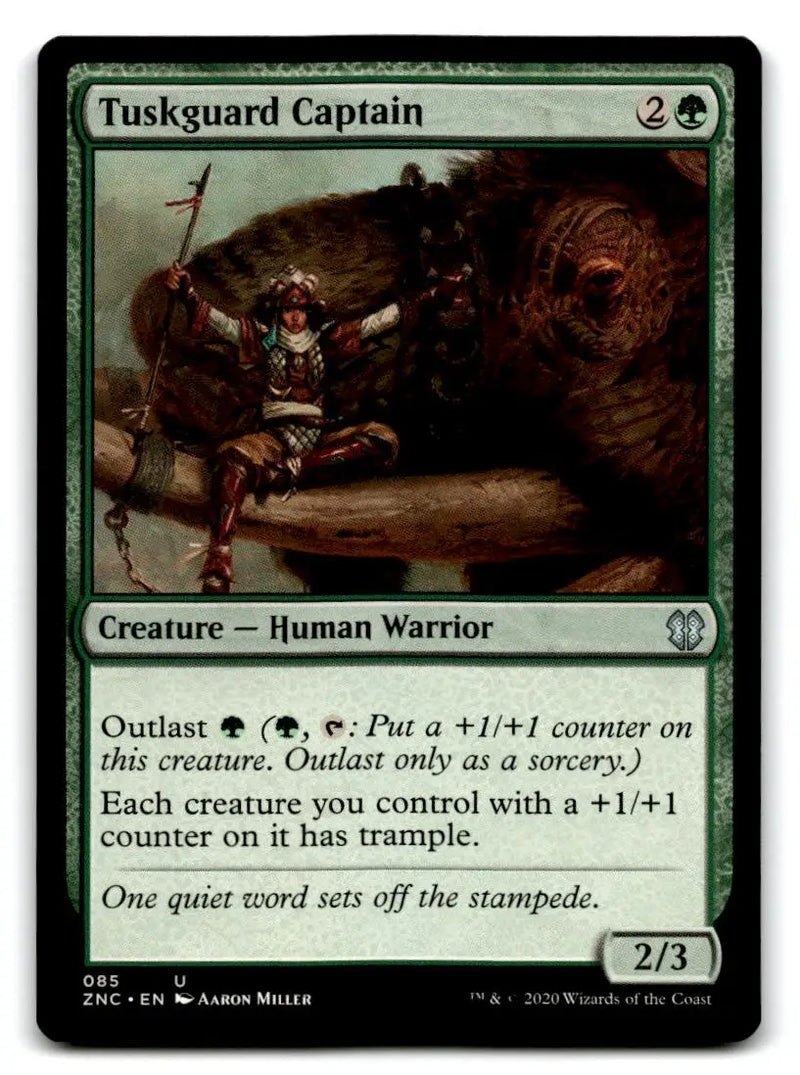 Commander: Zendikar Rising #85 Tuskguard Captain - TCG Card Single