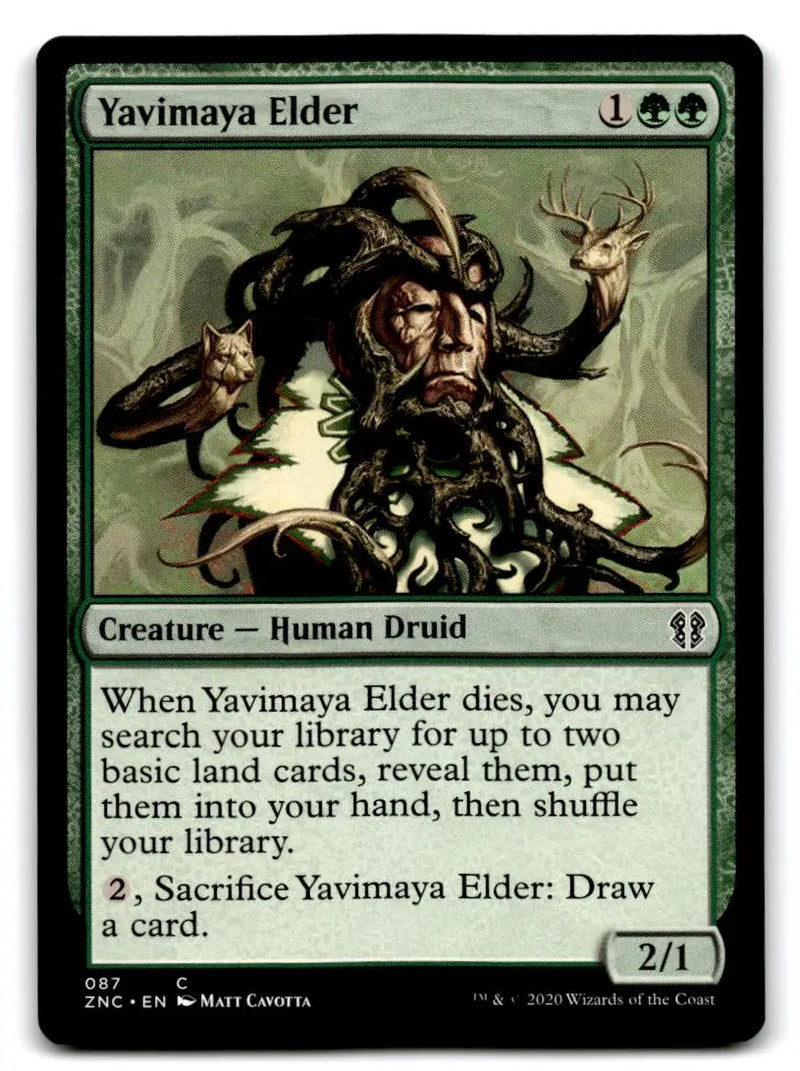 Commander: Zendikar Rising #87 Yavimaya Elder - Magic Card Single