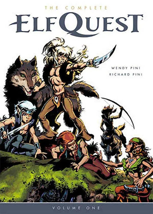 ElfQuest comic book cover from Complete ElfQuest TPB Volume 01 Original Quest