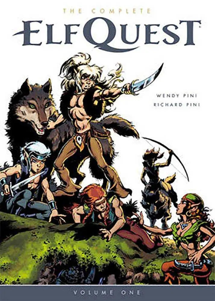 ElfQuest comic book cover from Complete ElfQuest TPB Volume 01 Original Quest