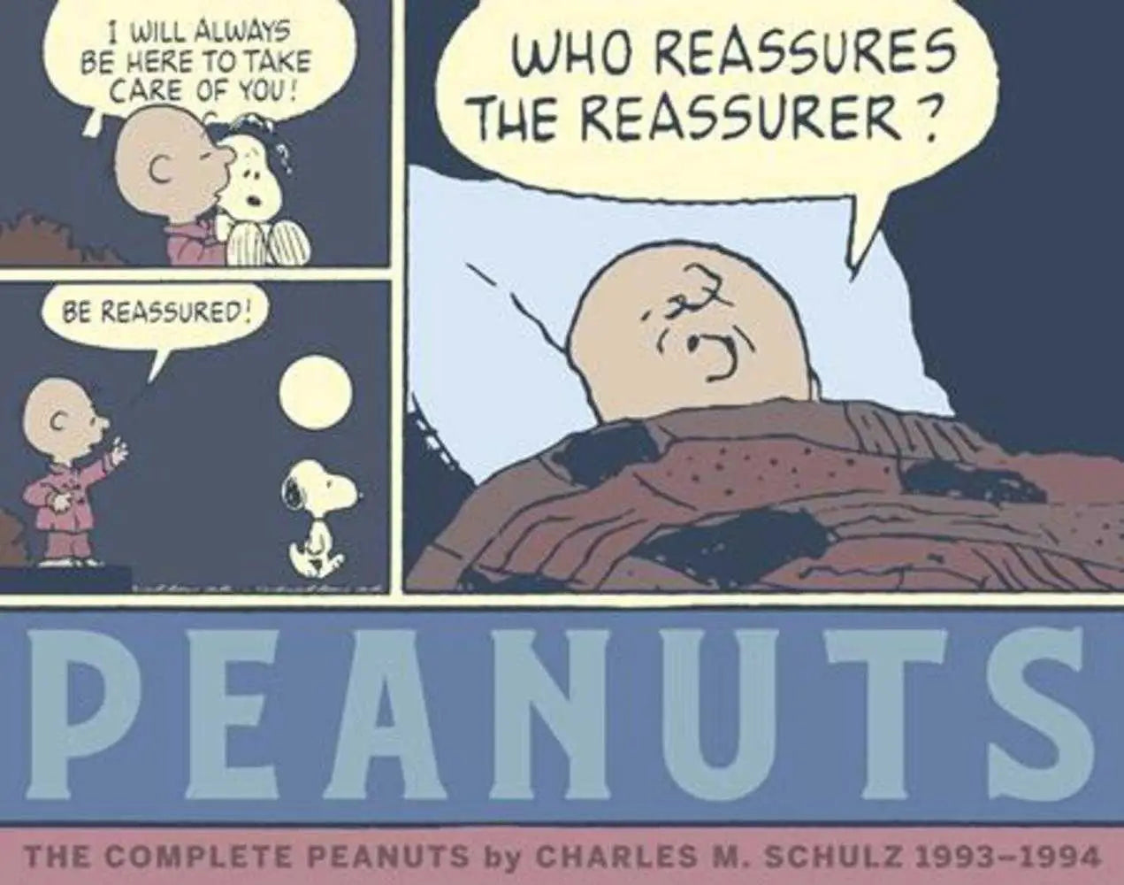 Peanuts comic strip from Complete Peanuts TPB 1993-1994 Volume 22 collection