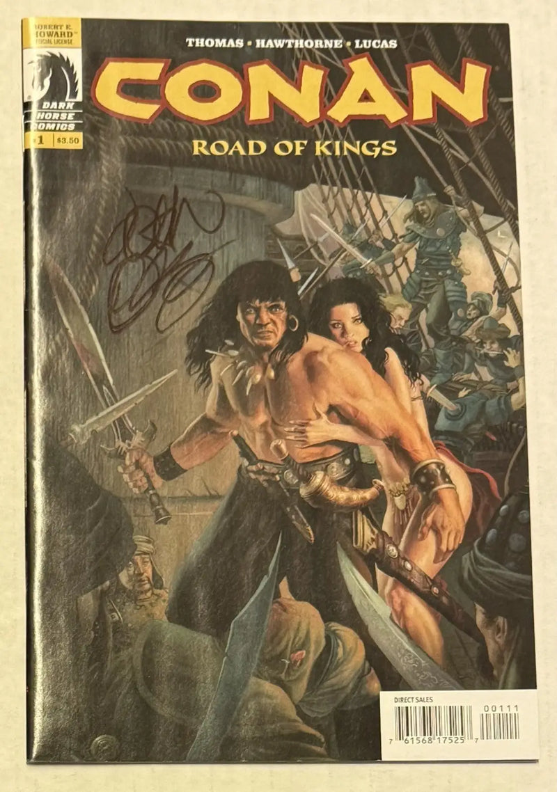 Conan Road of Kings #1 Dark Horse Comics 2010 NM SIGNED John Lucas - Comic Book