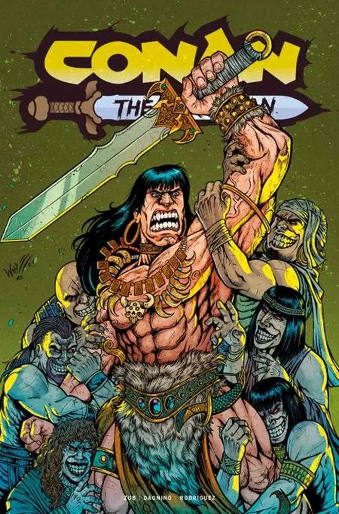 Conan The Barbarian #21 Cover B Maria Wolf Variant comic book cover featuring Maria Wolf