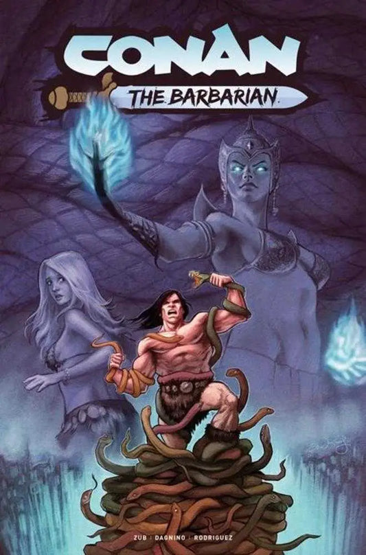 Conan the Barbarian comic book cover C Brandon Kenney variant featuring dynamic artwork