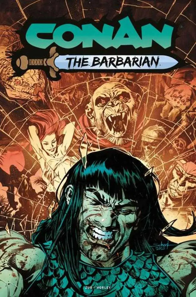 Conan The Barbarian #25 Cover D Jonas Scharf Variant (Mature) - Comic Book