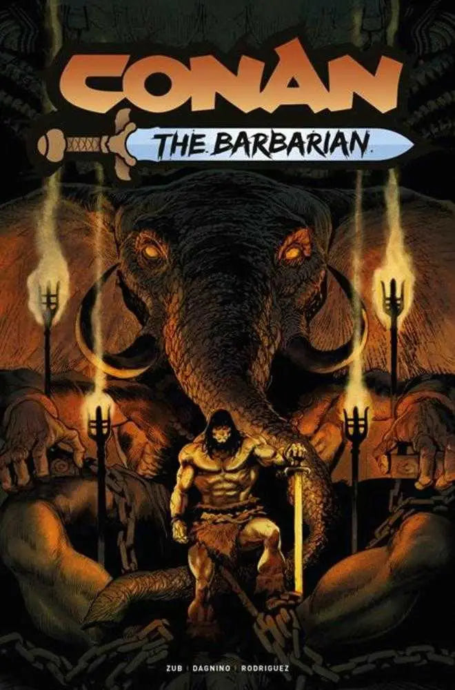 Conan The Barbarian #25 Cover K Fernando Dagnino Variant (Mature) - Comic Book