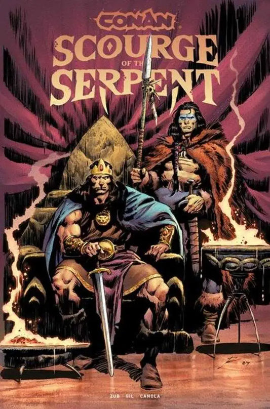 Conan The Barbarian Scourge Of The Serpent #1 (Of 4) Cover A Roberto De La Torre (Mature) - Comic Book