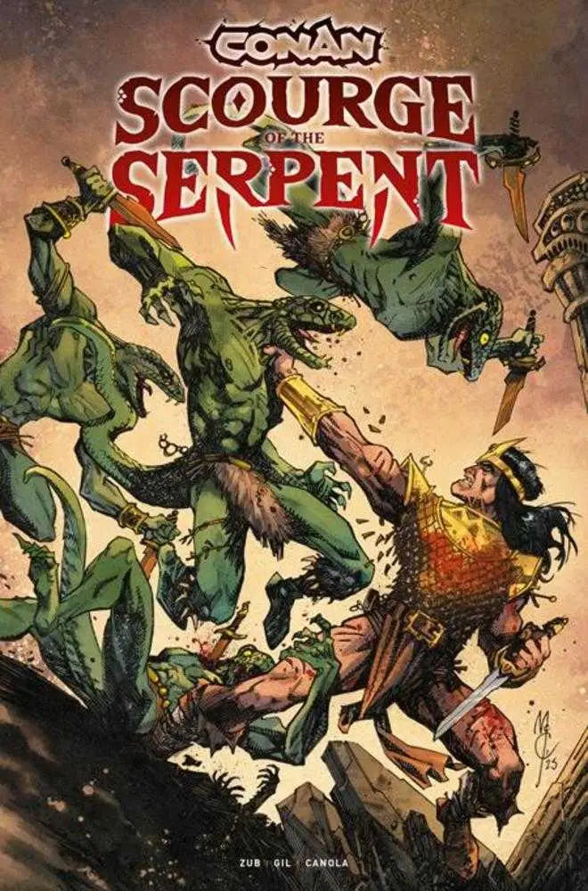 Conan The Barbarian Scourge Of The Serpent #1 (Of 4) Cover B John Mccrea Variant (Mature) - Comic Book