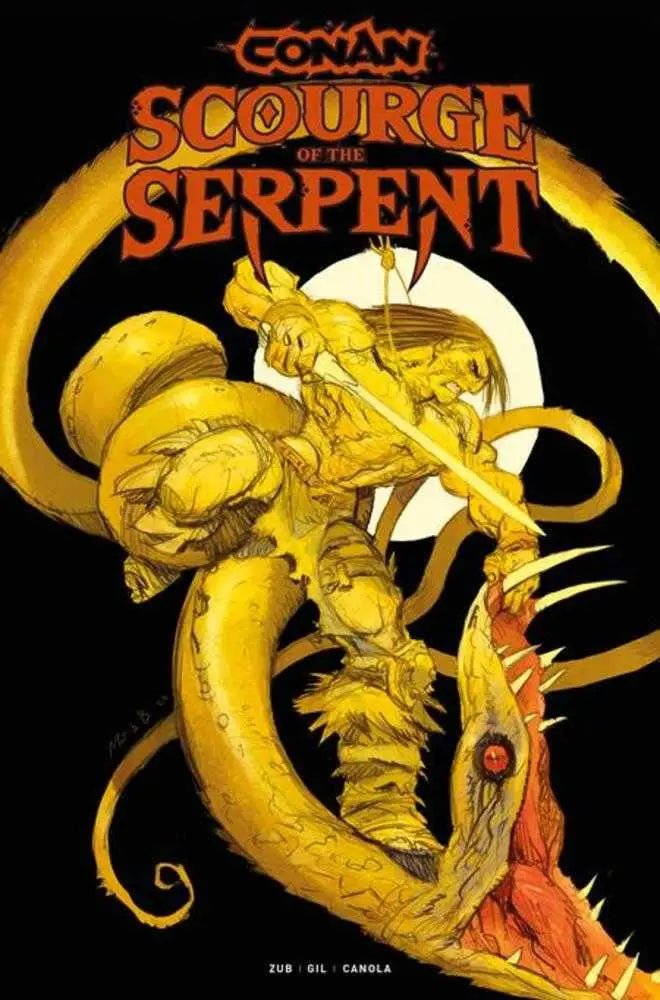 Conan The Barbarian Scourge Of The Serpent #1 (Of 4) Cover D Matias Bergara Variant (Mature) - Comic Book