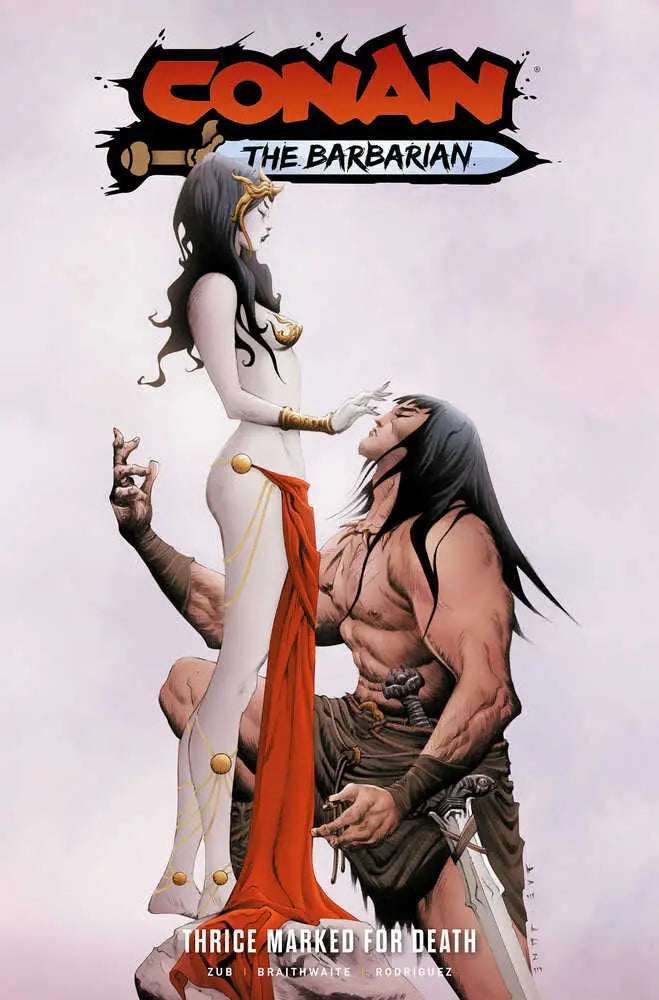 Conan the Barbarian TPB Volume 02 cover featuring savage combat and high adventure