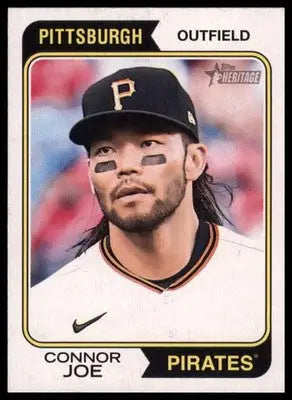 Connor Joe 2023 Topps Heritage #39 Pittsburgh Pirates - Baseball Card Single