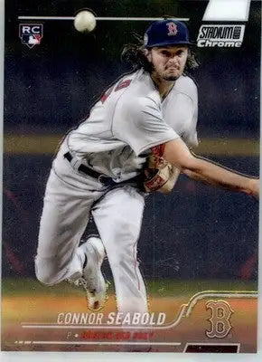 Connor Seabold - 2022 Stadium Club Chrome - #188 - RC Baseball - Baseball Card Single
