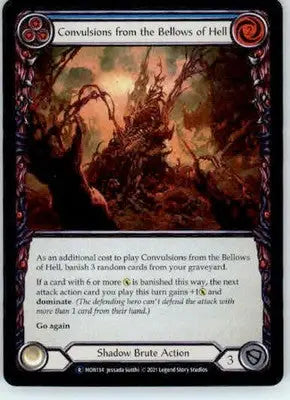 Convulsions from the Bellows of Hell (Blue) - Monarch - MON134 - Unl RF NM - TCG Card Single
