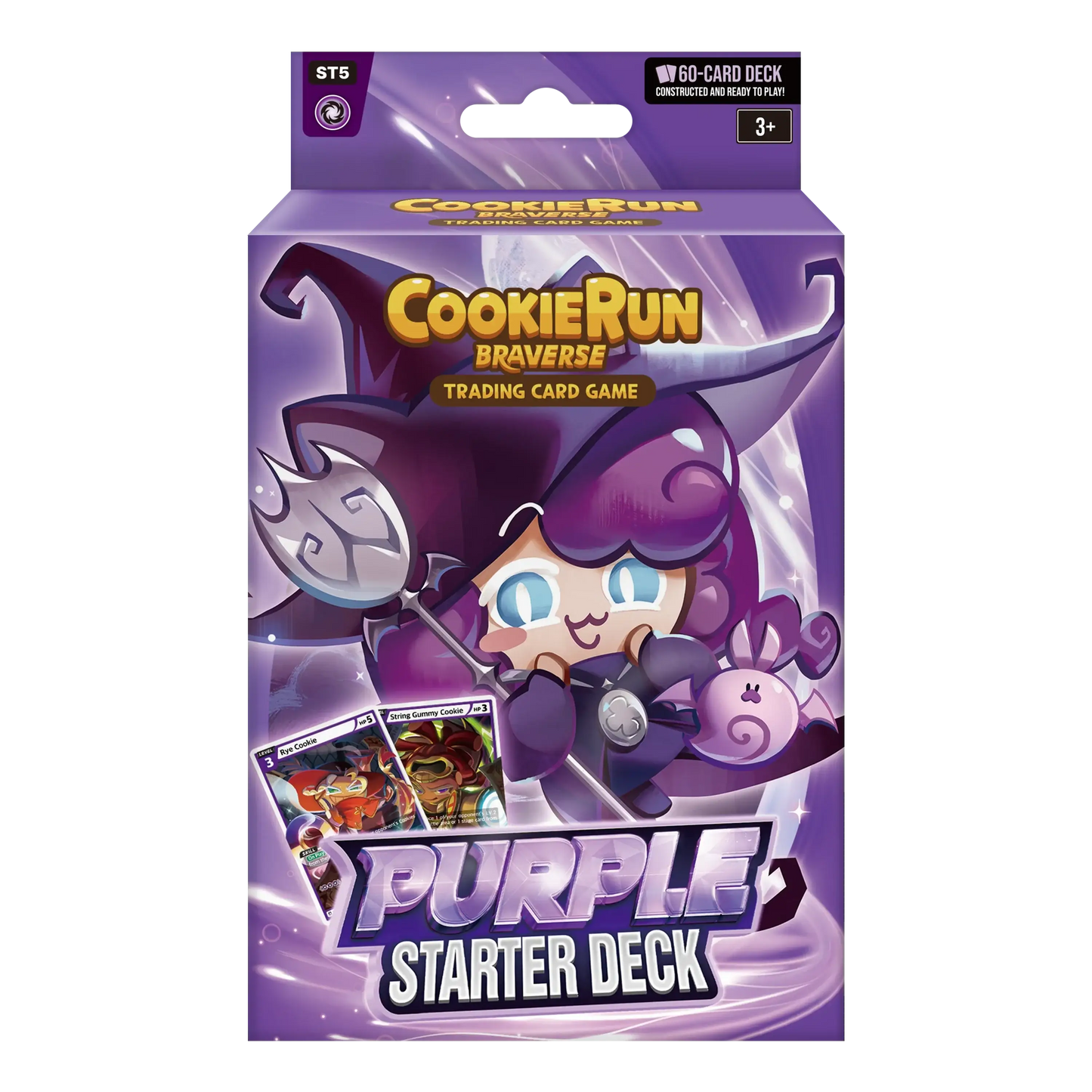 Cookie Run: Braverse Card Game - Starter Deck: Purple - TCG - Cookie Run Sealed