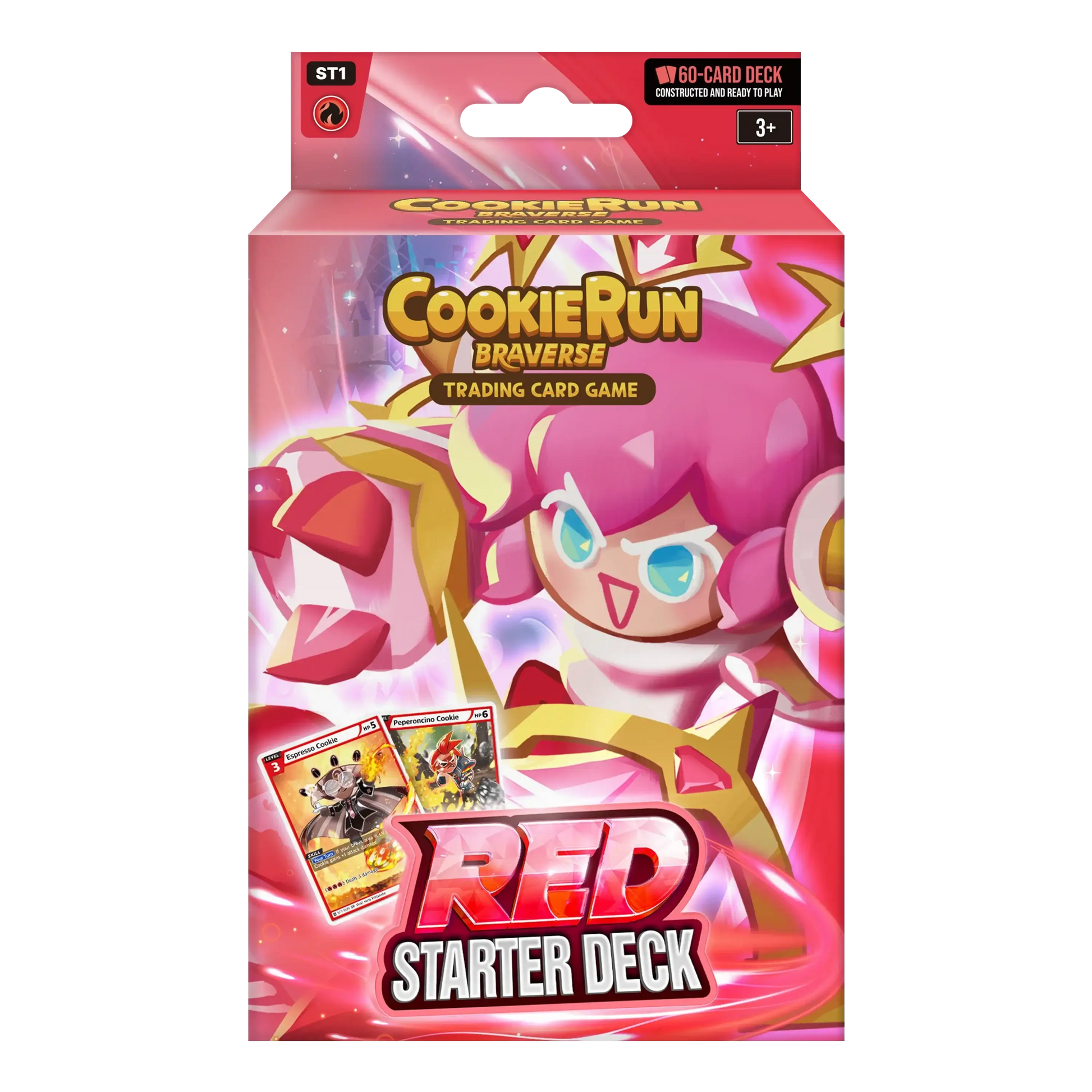 Cookie Run: Braverse Card Game - Starter Deck: Red - Card Game Starter Deck