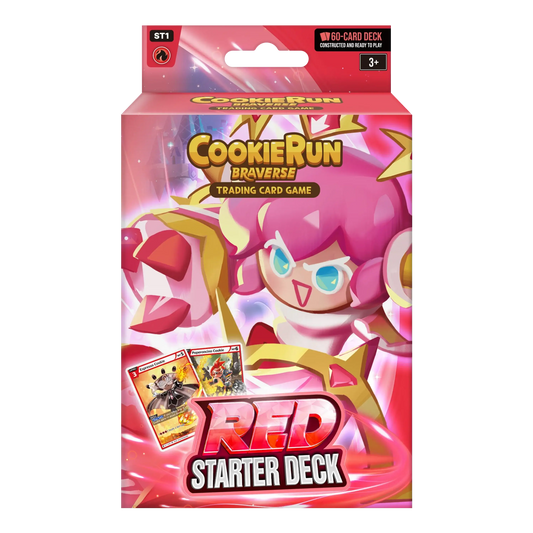 Cookie Run: Braverse Card Game - Starter Deck: Red - Card Game Starter Deck