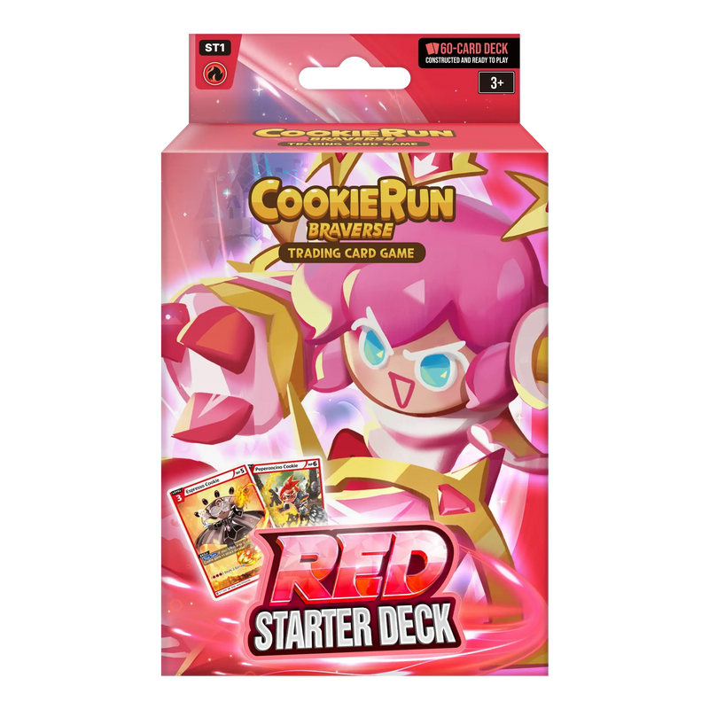 Cookie Run: Braverse Card Game - Starter Deck: Red - Card Game Starter Deck