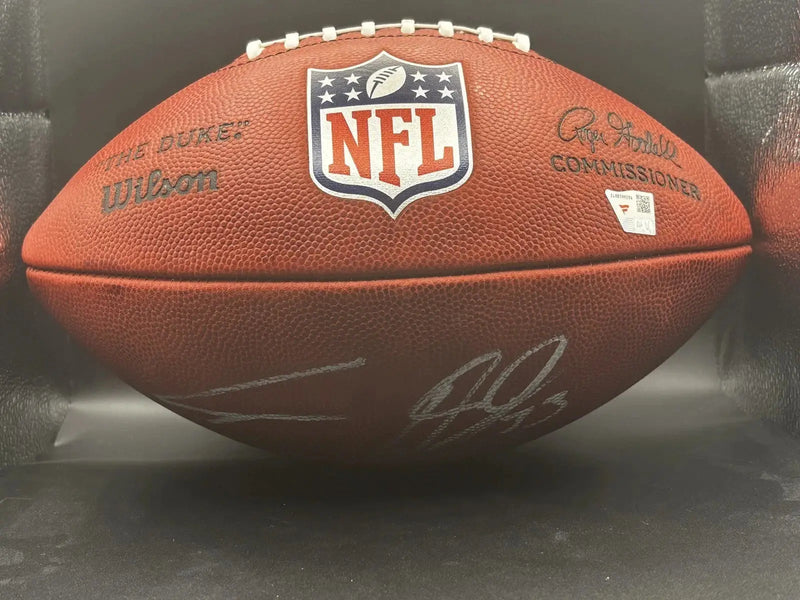 Cooper DeJean Signed Wilson Duke Football Eagles Super Bowl LIX Pick Six Fanatic - Sports Memorabilia