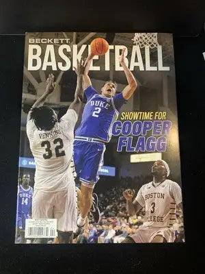 Cooper Flagg Beckett Basketball Price Guide Magazine APRIL 2025 Duke Blue Devils - Other