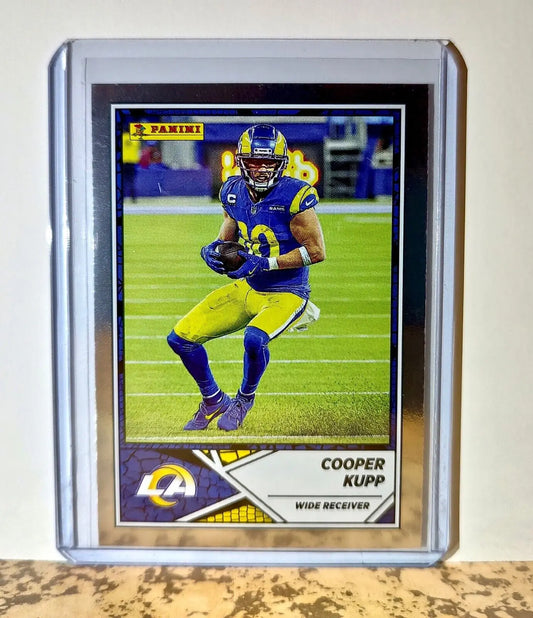 Cooper Kupp 2024 Panini NFL #54 Silver Foil Sticker Card Los Angeles Rams - Football Card Single