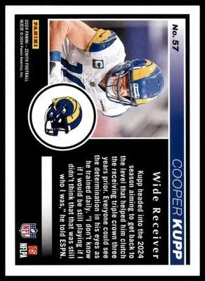 Cooper Kupp 2024 Panini Zenith Retail #57 Los Angeles Rams - Football Card Single