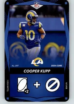 Cooper Kupp - 2024 UNO Elite Core Edition - Blue - #097 - Football - Football Card Single