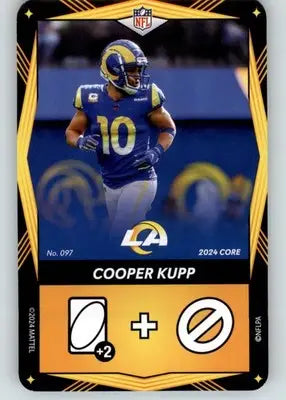 Cooper Kupp - 2024 UNO Elite Core Edition - Yellow - #097 - Football - Football Card Single