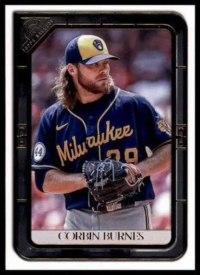 Corbin Burnes 2021 Topps Gallery #121 Milwaukee Brewers